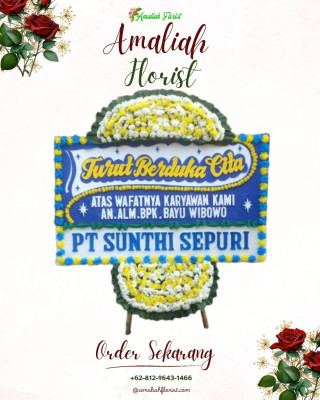 Papan Bunga Duka di Nguwet